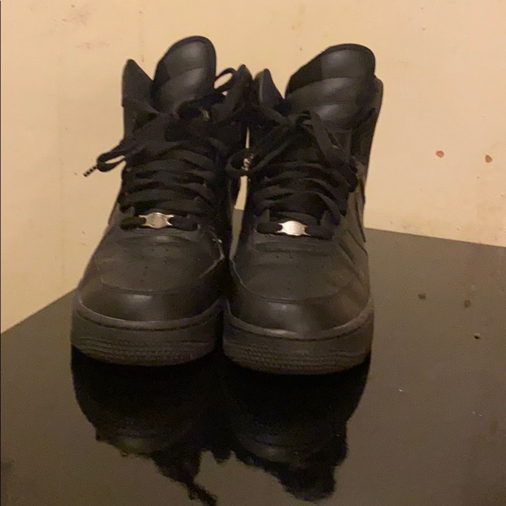 Black high top Air force one